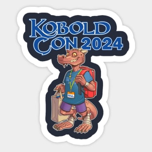 KoboldCon 2024 Front Only Sticker